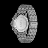 Buy Shop Hugo Boss Skytraveller Chronograph Gunmetal Grey Dial Grey Steel Strap Watch for Men - 1514153 USA Online