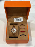 Buy Shop Tory Burch Riva Rose Gold Dial Rose Gold Steel Strap Watch for Women - TBW4037 USA Online