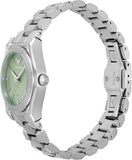 Buy Shop Emporio Armani Federica Mint Green Dial Silver Steel Strap Watch for Women - AR11656 USA Online