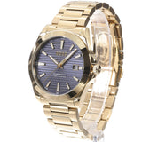 Buy Shop Hugo Boss Strike Blue Dial Gold Steel Strap Watch for Men - 1514172 USA Online