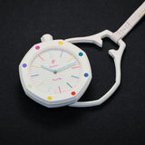 Buy Shop Swatch Royal Pop White Dial White Leather Strap Watch for Men - Huit Blanc USA Online