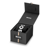 Buy Shop Hugo Boss Strike Black Dial Silver Steel Strap Watch for Men - 1514170 USA Online