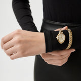 Buy Shop Just Cavalli Novara Silver Dial Gold Steel Strap Watch for Women - JC1L264M0025 USA Online