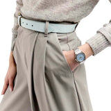 Buy Shop D1 Milano Ultra Thin Blue Dial Silver Steel Strap Watch for Women - D1-UTBL17 USA Online