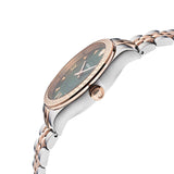 Buy Shop Versace Hellenyium Quartz Green Dial Two Tone Steel Strap Watch for Women - VE2S00422 USA Online