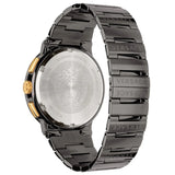 Buy Shop Versace Greca Dome Chronograph Black Dial Grey Steel Strap Watch for Men - VE6K00623 USA Online