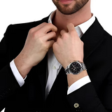 Buy Shop Maserati Epoca Chronograph Limited Edition Black Dial Silver Steel Strap Watch for Men - R8873618029 USA Online