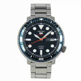 Buy Shop Seiko 5 Sports Automatic Blue Dial Silver Steel Strap Watch for Men - SRPC63J1 USA Online