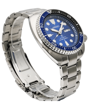 Buy Shop Seiko Prospex Save The Ocean Diver's Automatic Blue Dial Silver Steel Strap Watch for Men - SRPD21J1 USA Online
