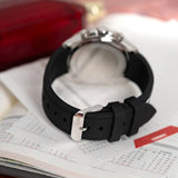 Buy Shop Hugo Boss Runner Chronograph Black Dial Black Silicone Strap Watch for Men - 1514141 USA Online