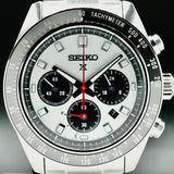 Buy Shop Seiko Prospex Speedtimer Solar Chronograph Silver Dial Silver Steel Strap Watch for Men - SSC911 USA Online