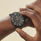Buy Shop Hugo Boss Admiral Chronograph Black Dial Black Nylon Strap Watch for Men - 1513918 USA Online