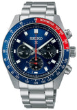 Buy Shop Seiko Prospex Speedtimer Solar Chronograph Blue Dial Silver Steel Strap Watch for Men - SSC913 USA Online