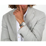 Buy Shop Maserati Competizione Chronograph Silver Dial Silver Steel Strap Watch for Men - R8853100041 USA Online