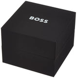 Buy Shop Hugo Boss Taper Chronograph Black Dial Black Leather Strap Watch for Men - 1514085 USA Online