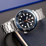Buy Shop Seiko 5 Sports Automatic Blue Dial Silver Steel Strap Watch for Men - SRPC63J1 USA Online