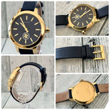 Buy Shop Tory Burch Collins Quartz Blue Dial Blue Leather Strap Watch for Women - TBW1203 USA Online