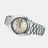 Buy Shop Seiko 5 Sports SNXS Series Automatic Beige Dial Silver Steel Strap Watch for Men - SRPK91K1 USA Online