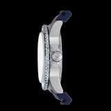 Buy Shop Emporio Armani World Explorer GMT Blue Dial Blue Rubber Strap Watch for Men - AR11592 USA Online