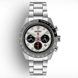 Buy Shop Seiko Prospex Speedtimer Solar Chronograph Silver Dial Silver Steel Strap Watch for Men - SSC911 USA Online