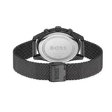 Buy Shop Hugo Boss Skytraveller Chronograph Black Dial Black Mesh Strap Watch for Men - 1514150 USA Online