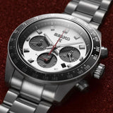 Buy Shop Seiko Prospex Speedtimer Solar Chronograph Silver Dial Silver Steel Strap Watch for Men - SSC911 USA Online