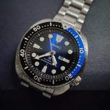 Buy Shop Seiko Prospex Deep Blue Batman Turtle Diver's Automatic Blue Dial Silver Steel Strap Watch for Men - SRPC25J1 USA Online