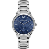 Buy Shop Burberry Classic Blue Dial Silver Steel Strap Watch for Men - BU10007 USA Online