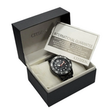 Buy Shop Citizen Mechanical Automatic Black Dial Black Rubber Strap Watch for Men - NJ0125-11E USA Online