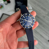 Buy Shop Emporio Armani World Explorer Chronograph Blue Dial Blue Nylon Strap Watch for Men - AR11588 USA Online