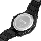 Buy Shop Hugo Boss Taper Chronograph Black Dial Black Steel Strap Watch for Men - 1514088 USA Online