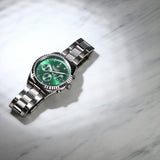 Buy Shop Maserati Competizione Chronograph Green Dial Silver Steel Strap Watch for Men - R8853100044 USA Online