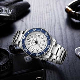 Buy Shop Citizen Mechanical Automatic White Dial Silver Steel Strap Watch for Men - NJ0171-81A USA Online