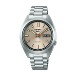 Buy Shop Seiko 5 Sports SNXS Series Automatic Beige Dial Silver Steel Strap Watch for Men - SRPK91K1 USA Online