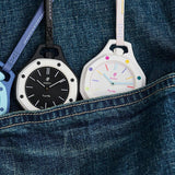 Buy Shop Swatch Royal Pop White Dial White Leather Strap Watch for Men - Huit Blanc USA Online