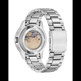 Buy Shop Citizen Mechanical Automatic Turquoise Dial Silver Steel Strap Watch for Men - NJ0170-83X USA Online