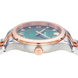 Buy Shop Versace Hellenyium Quartz Green Dial Two Tone Steel Strap Watch for Women - VE2S00422 USA Online