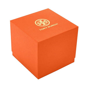 Buy Shop Tory Burch The Tory Chronograph White Dial Two Tone Steel Strap Watch for Women - TBW1052 USA Online