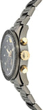 Buy Shop Versace Greca Dome Chronograph Black Dial Grey Steel Strap Watch for Men - VE6K00623 USA Online