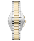 Buy Shop Emporio Armani Elegant Chronograph Cream Dial Two Tone Steel Strap Watch for Men - AR11605 USA Online