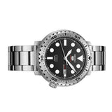 Buy Shop Seiko 5 Sports Automatic Black Dial Silver Steel Strap Watch for Men - SRPC61J1 USA Online