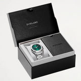 Buy Shop D1 Milano Ultra Thin Green Dial Silver Steel Strap Watch for Men - D1-UTBJ37 USA Online