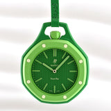 Buy Shop Swatch Royal Pop Green Dial Green Leather Strap Watch for Men - Green Eight USA Online