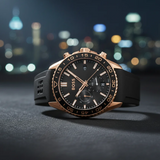 Buy Shop Hugo Boss Runner Chronograph Black Dial Black Silicone Strap Watch for Men - 1514168 USA Online