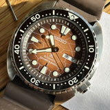 Buy Shop Seiko Prospex US Special Edition King Turtle Automatic Brown Dial Silver Steel Strap Watch for Men - SRPH55 USA Online