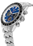 Buy Shop Seiko Speedtimer Solar US Special Edition Blue Dial Silver Steel Strap Watch for Men - SSC931 USA Online