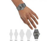 Buy Shop Hugo Boss Candor Grey Dial Grey Steel Strap Watch for Men - 1514078 USA Online