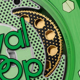 Buy Shop Swatch Royal Pop Green Dial Green Leather Strap Watch for Men - Green Eight USA Online