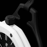 Buy Shop Swatch Royal Pop Black Dial Black Leather Strap Watch for Men - Ocho Negro USA Online