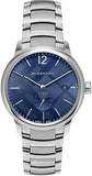 Buy Shop Burberry Classic Blue Dial Silver Steel Strap Watch for Men - BU10007 USA Online